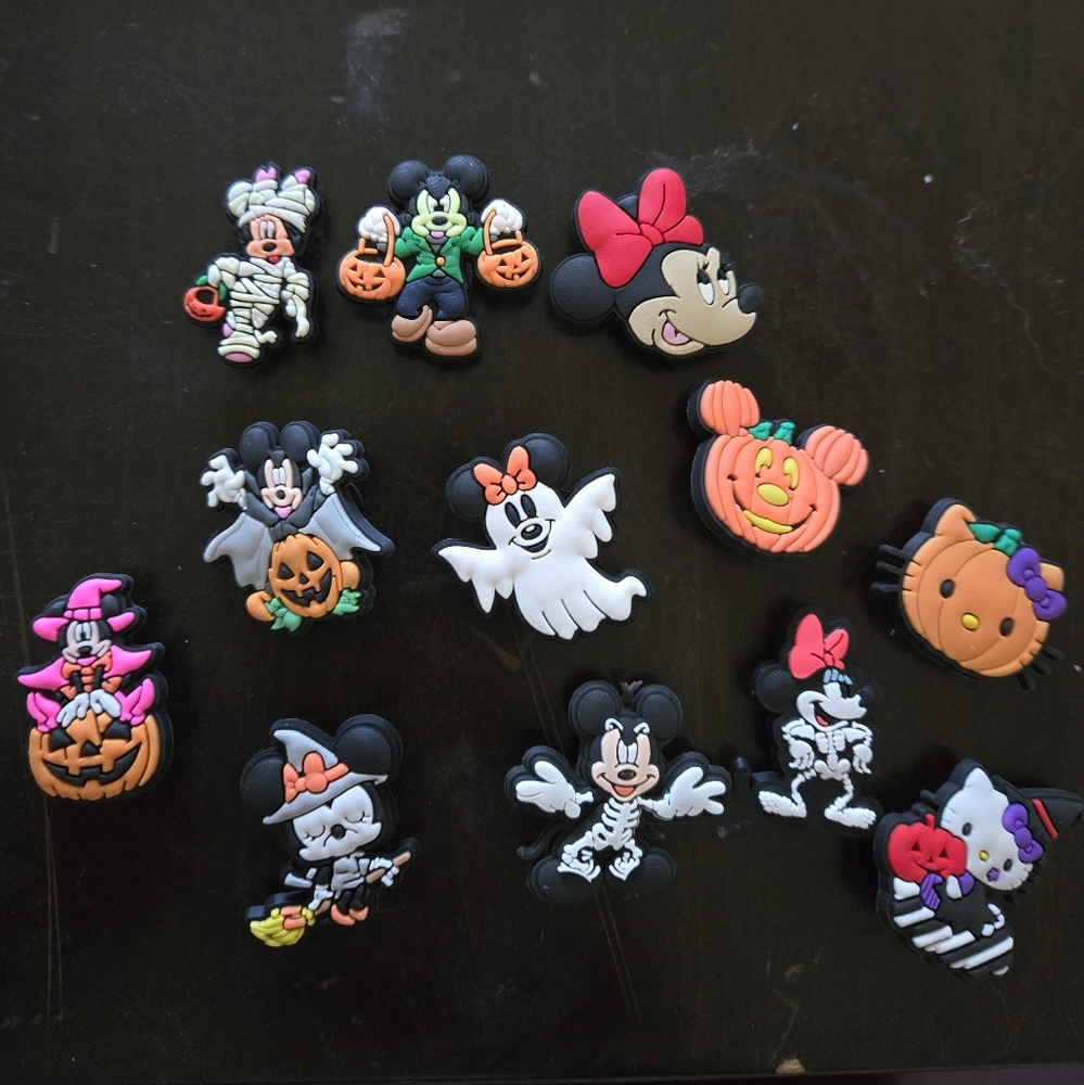 Disney/Halloween Themed Shoe Charms